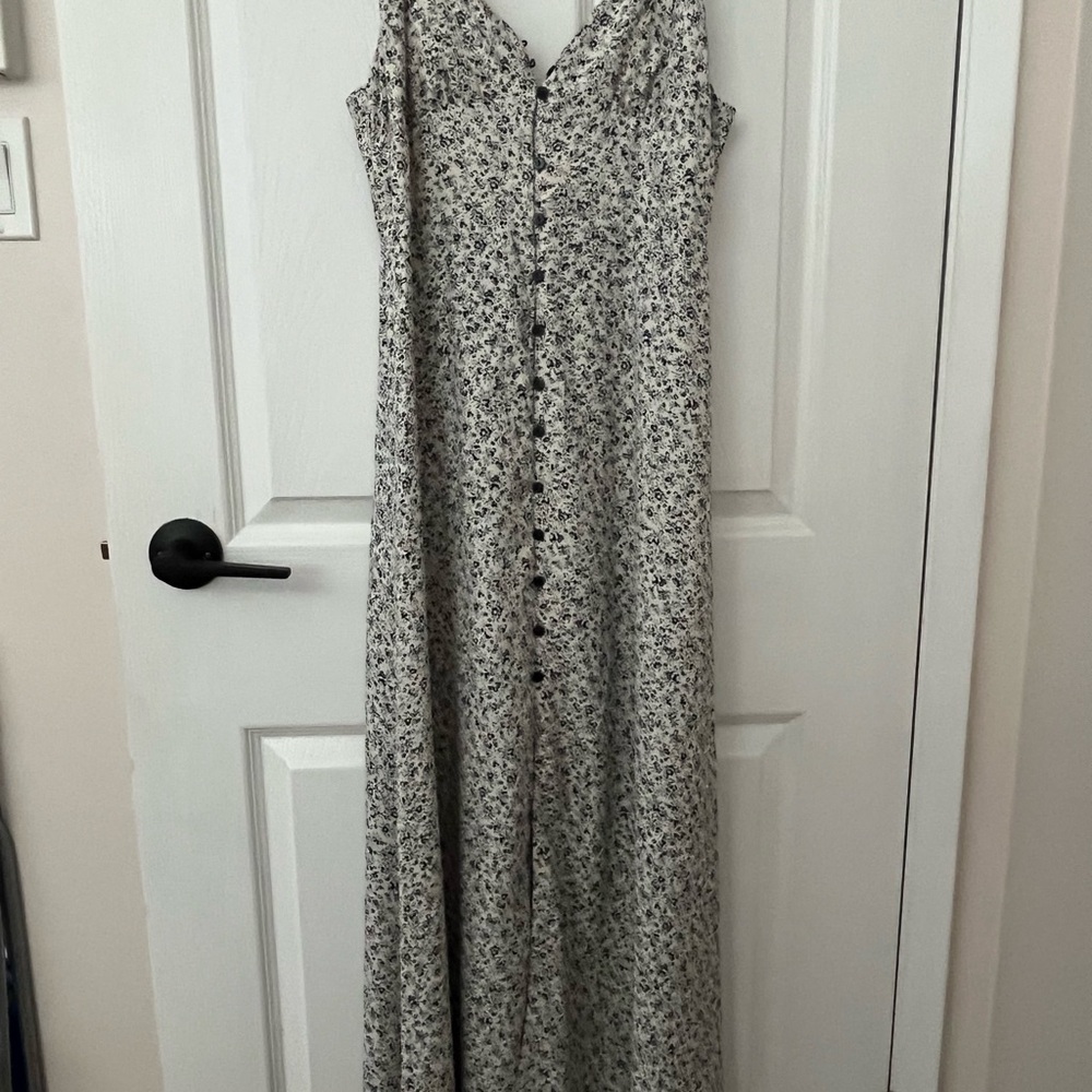 Zara Black and White Sleeveless Maxi Sundress - Picture 1 of 2